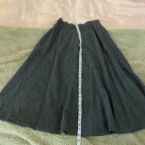 Zara Gray Circle Skirt